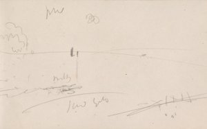 チャンネルスケッチブック 作： Joseph Mallord William Turner